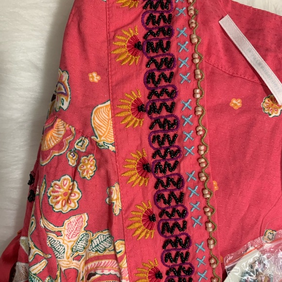 LAST CALL Anthropologie Raquel embroidered mini dress - Picture 7 of 16